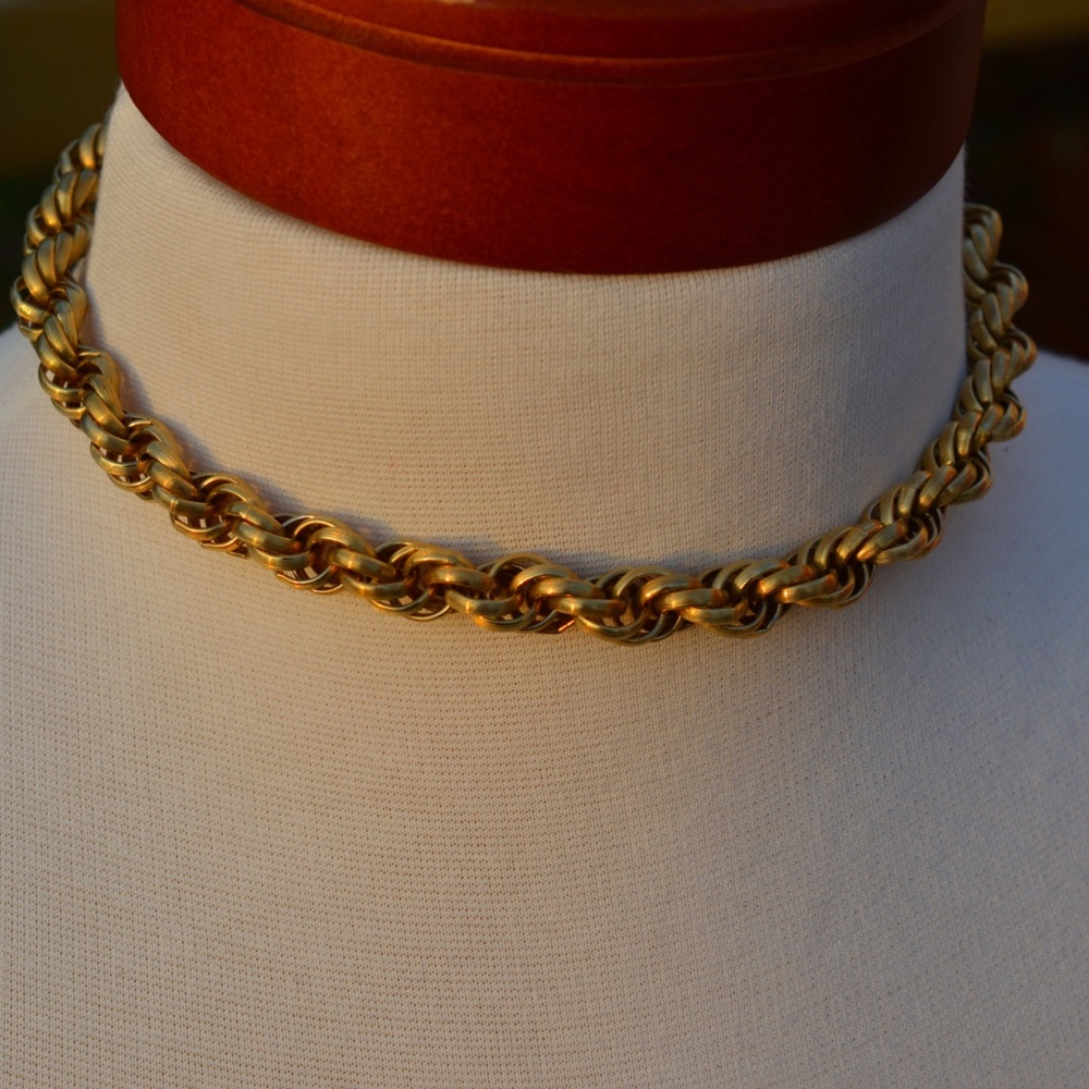 Trifari Chain Vintage Necklace